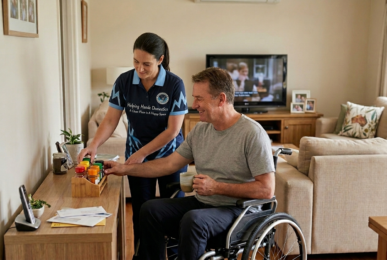 NDIS and aged care home support in Newcastle